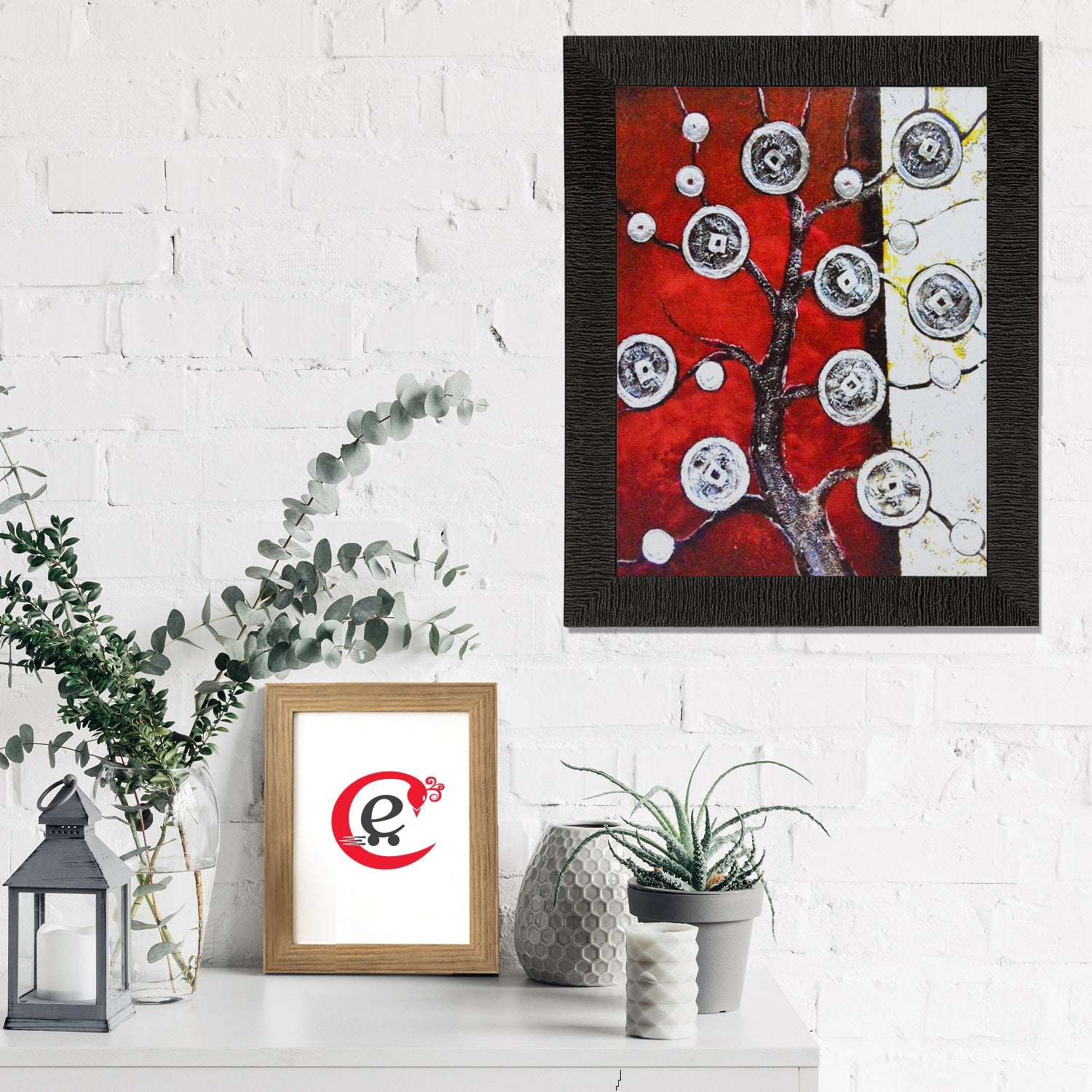 Abstract Design Satin Matt Texture UV Art Painting Kafalo