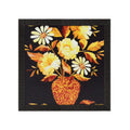 Floral Pot Satin Matt Texture UV Art Painting Kafalo