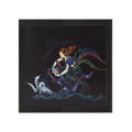 Beautiful Girl Design Satin Matt Texture UV Art Painting Kafalo