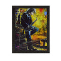 Musician Boy Satin Matt Texture UV Art Painting Kafalo