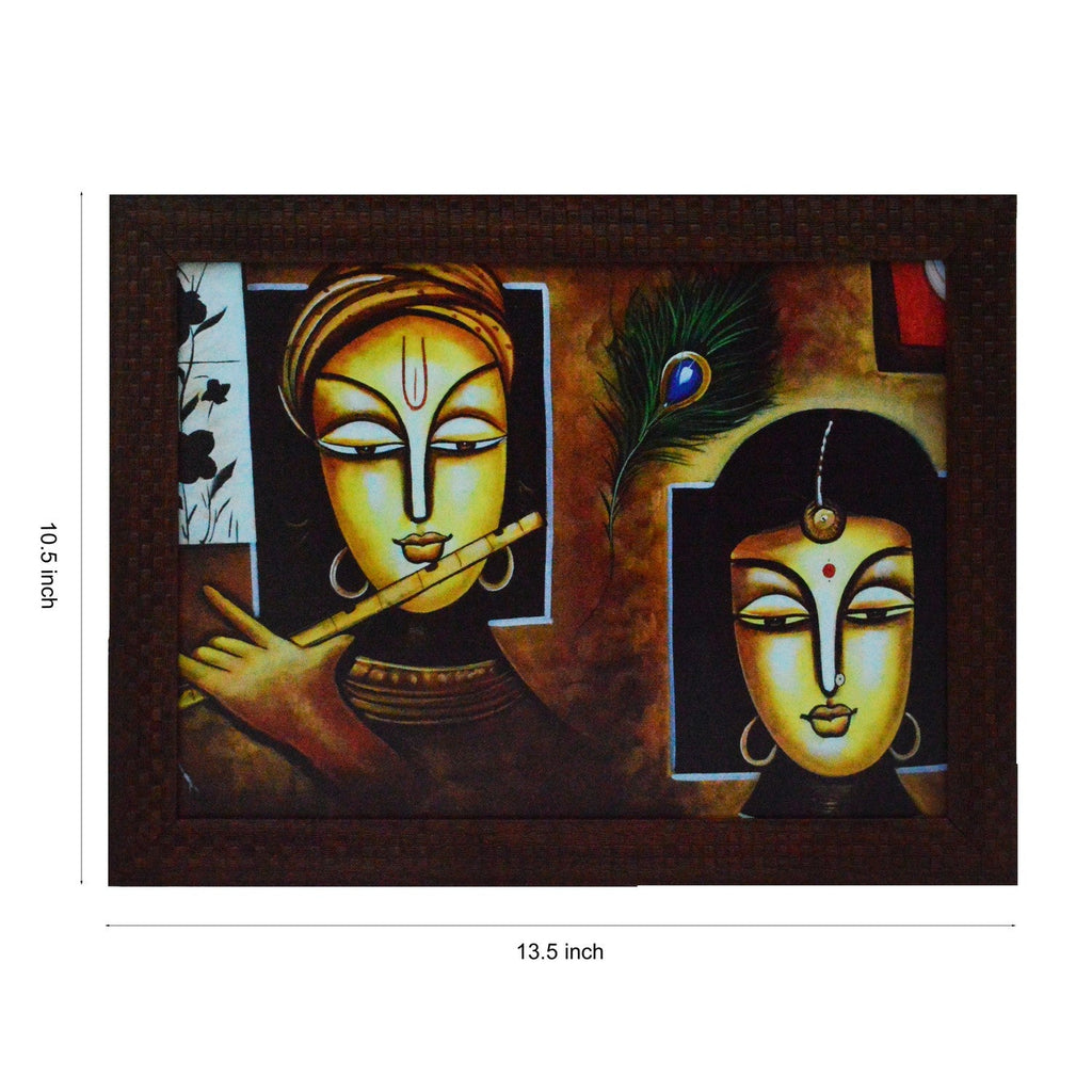 Abstract Figures Satin Matt Texture UV Art Painting Kafalo