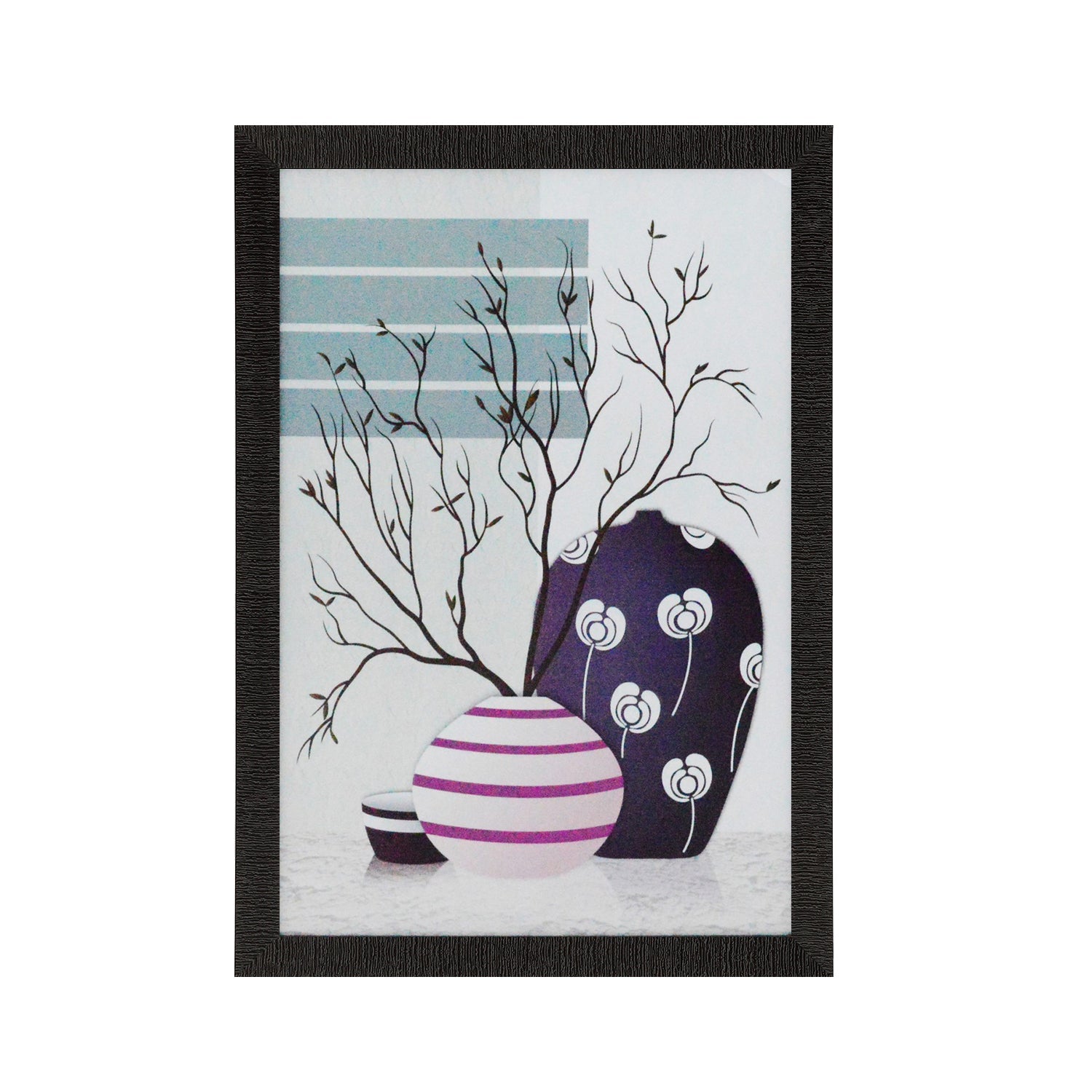 Abstract Pot Satin Matt Texture UV Art Painting Kafalo