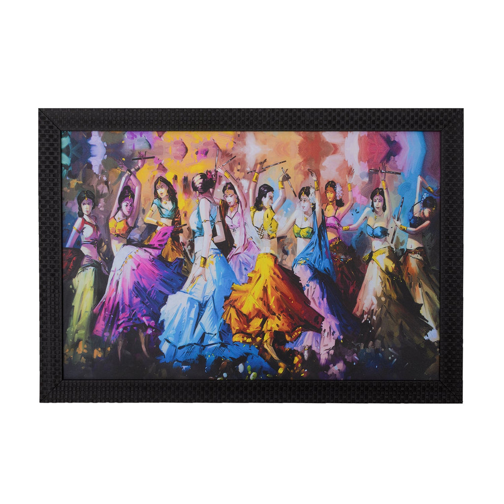 Group Dandia Scene Satin Matt Texture UV Art Painting Kafalo