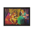 Lady Make-up Scene Satin Matt Texture UV Art Painting Kafalo