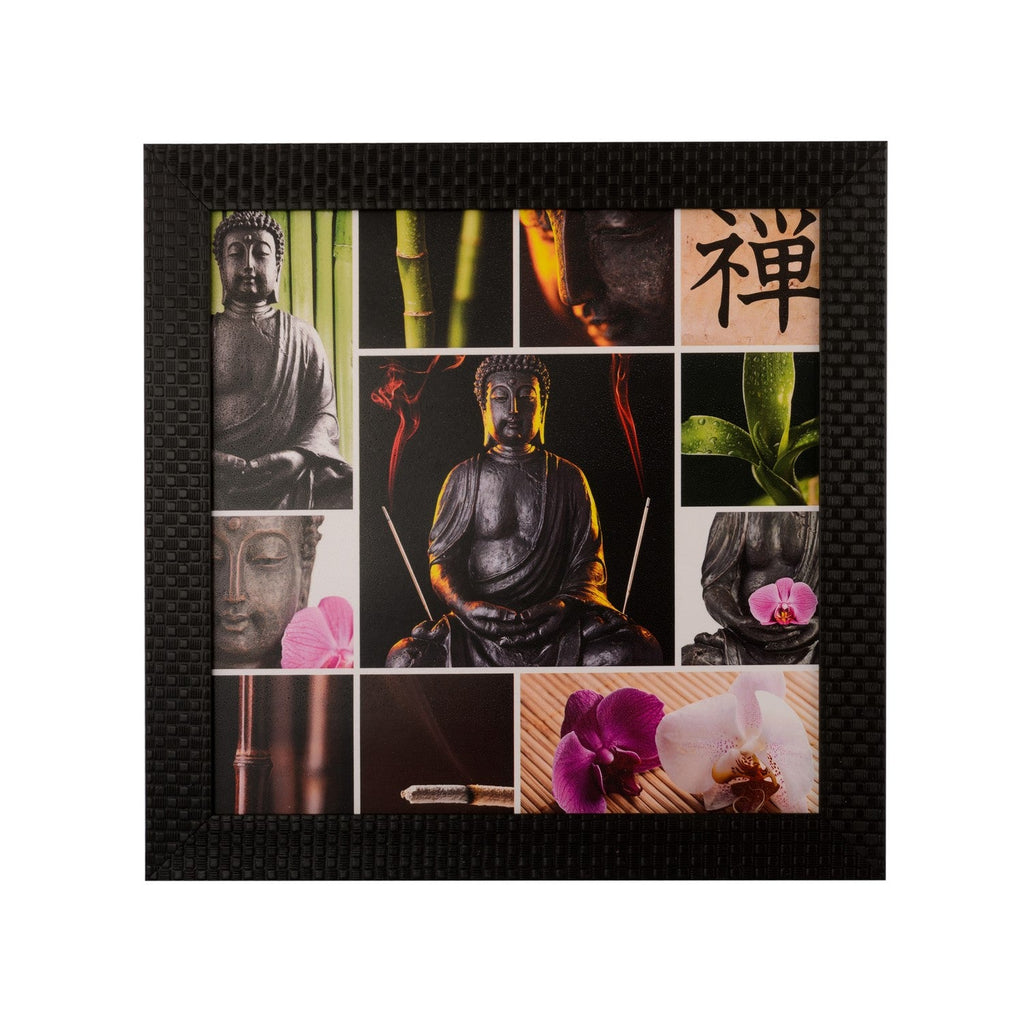 Spiritual Buddha Satin Matt Texture UV Art Painting Kafalo