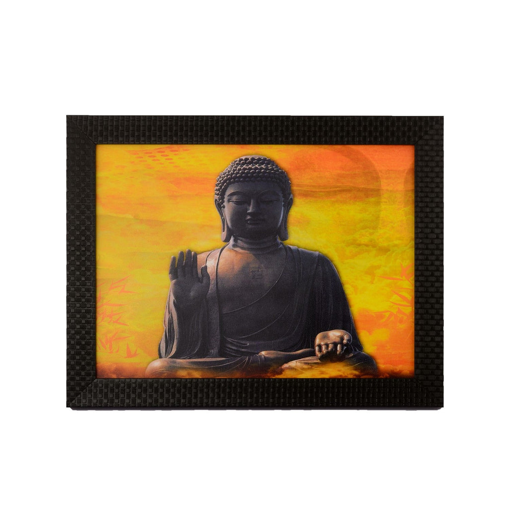 Spiritual Buddha Satin Matt Texture UV Art Painting Kafalo