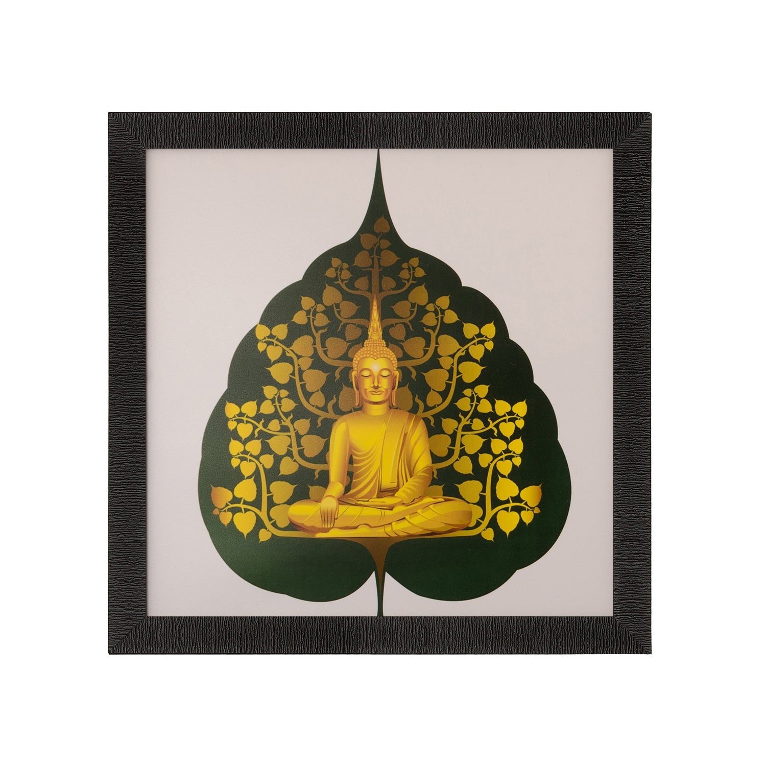 Spiritual Buddha Satin Matt Texture UV Art Painting Kafalo