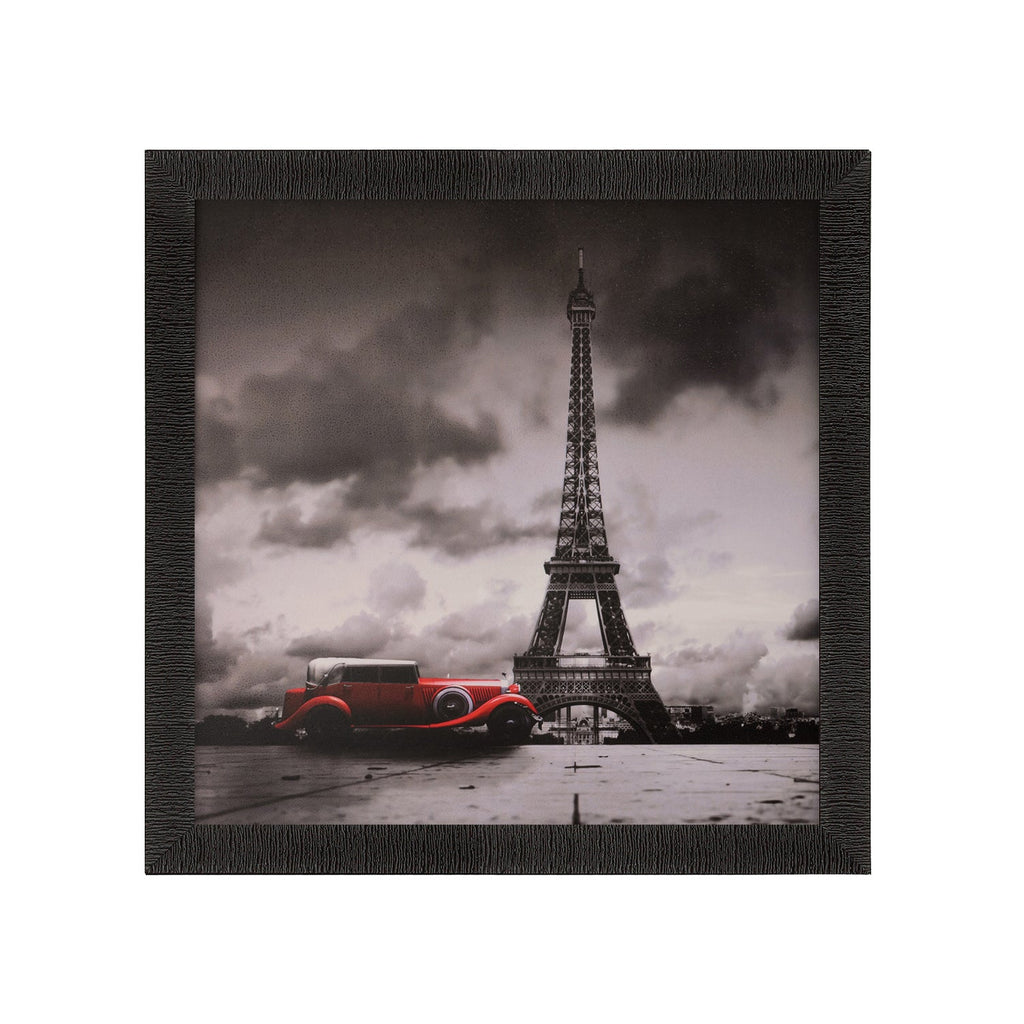 Eiffel Tower Satin Matt Texture UV Art Painting Kafalo