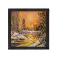 Fall Season Scenery Satin Matt Texture UV Art Painting Kafalo