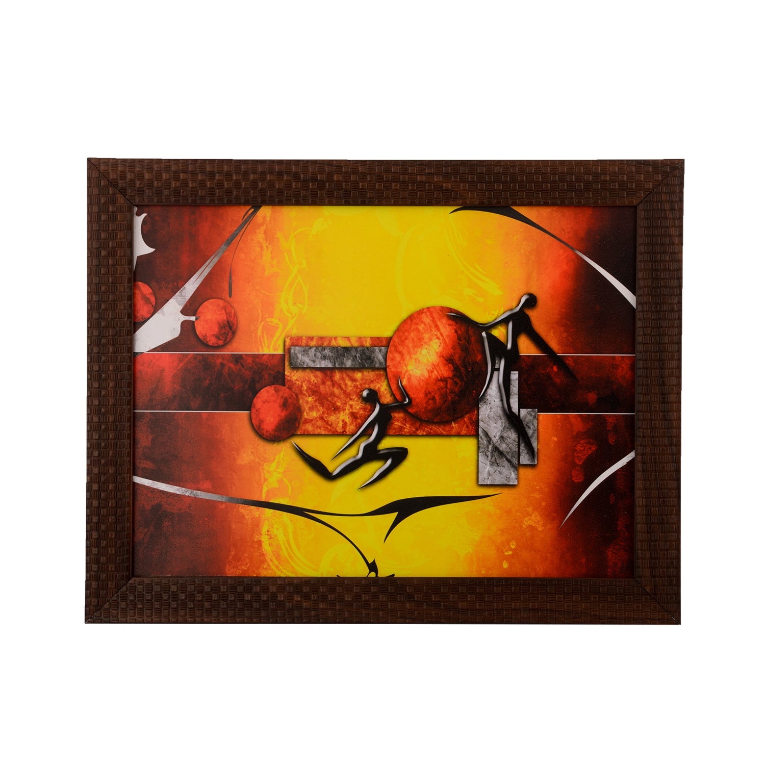 Abstract Men Satin Matt Texture UV Art Painting Kafalo