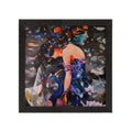Colorful Beautiful Lady Satin Matt Texture UV Art Painting Kafalo