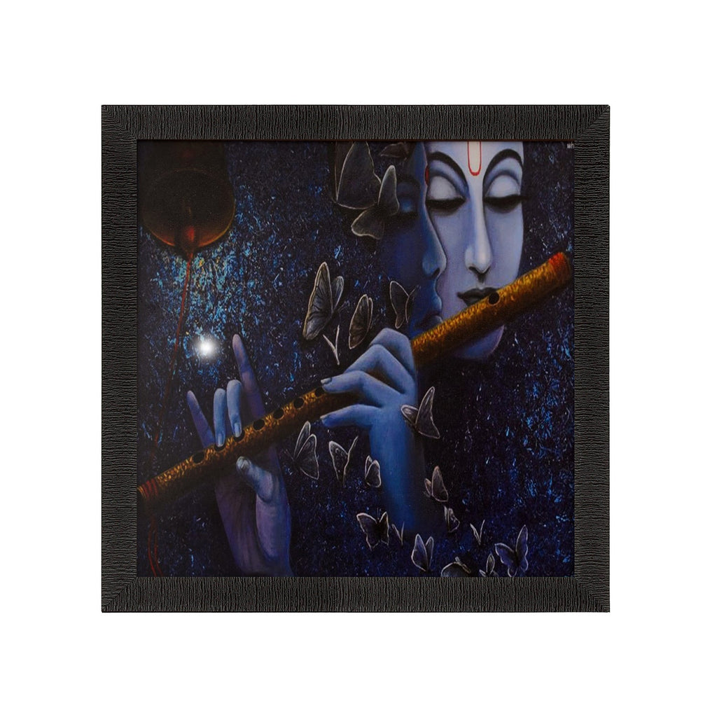 Radha Krishna Love Moments Satin Matt Texture UV Art Painting Kafalo