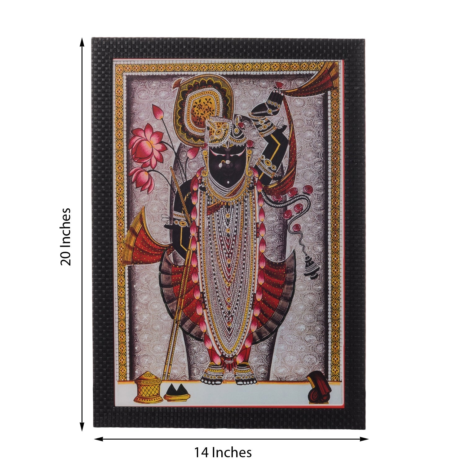 Balaji Satin Matt Texture UV Art Painting Kafalo