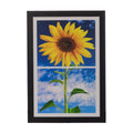 Sunflower Satin Matt Texture UV Art Painting Kafalo