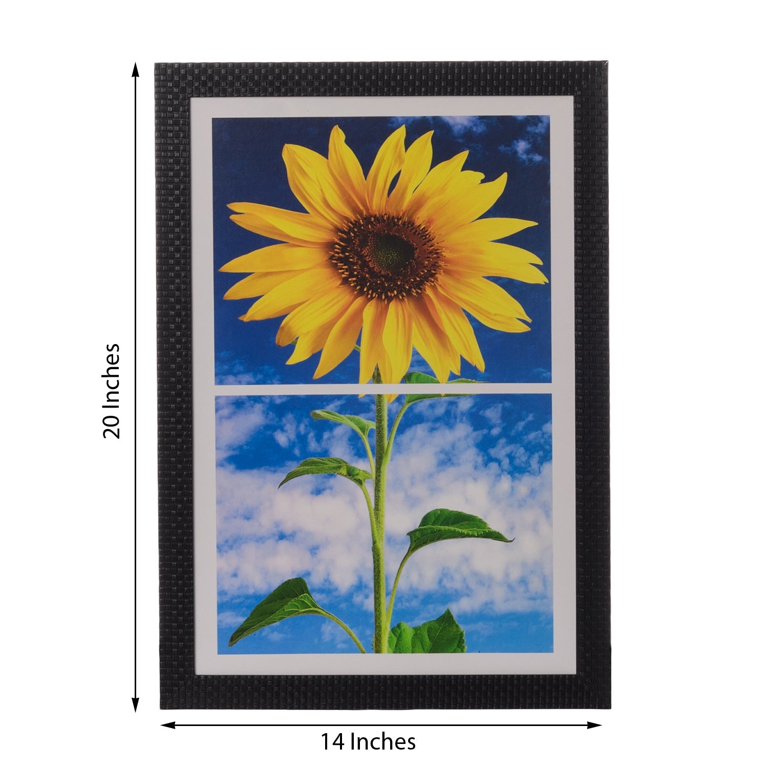 Sunflower Satin Matt Texture UV Art Painting Kafalo