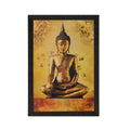 Meditating Buddha Painting Digital Printed Religious Wall Art Kafalo