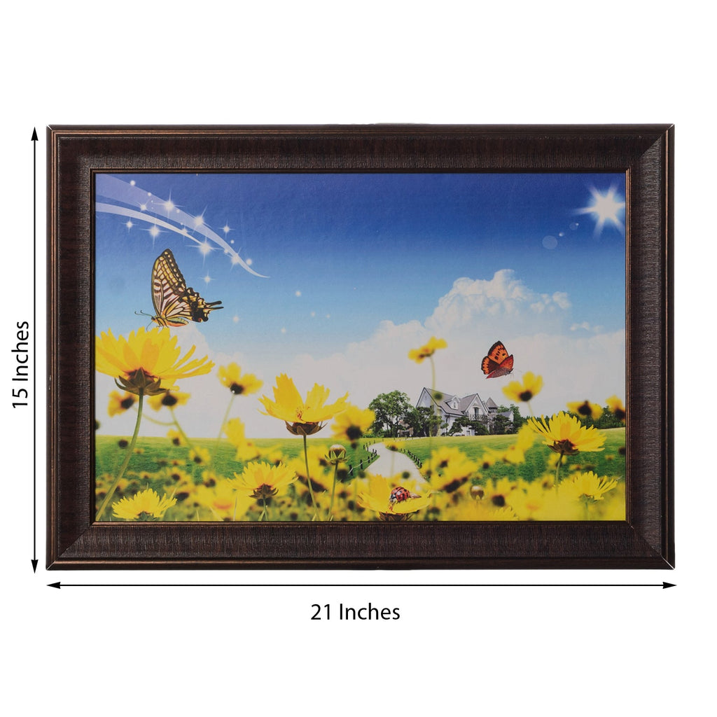 Beautiful Butterflies Satin Matt Texture UV Art Painting Kafalo