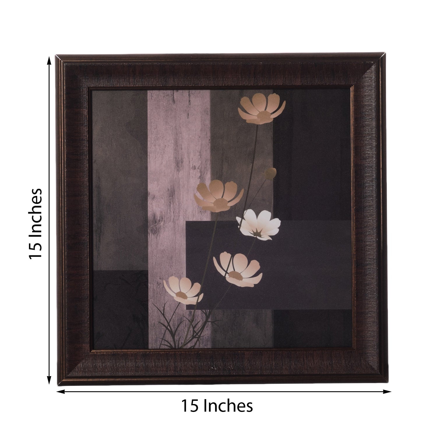 Floral Design Special Effect Sparkle Velvet Touch Reprint Kafalo