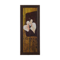 Floral Satin Matt Texture UV Art Painting Kafalo