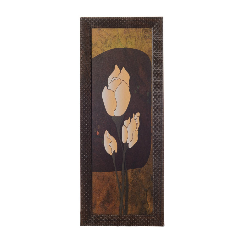 Floral Satin Matt Texture UV Art Painting Kafalo