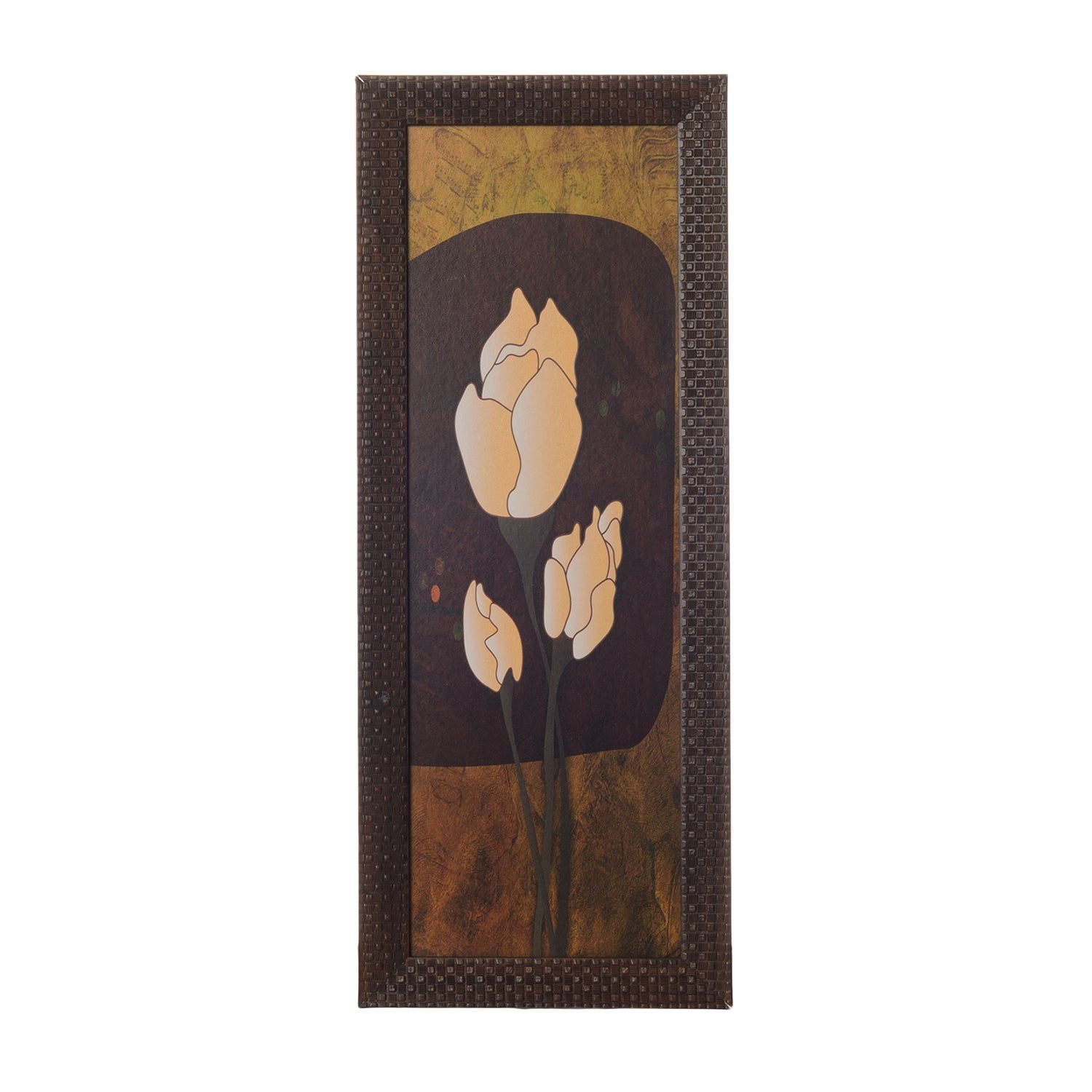 Floral Satin Matt Texture UV Art Painting Kafalo