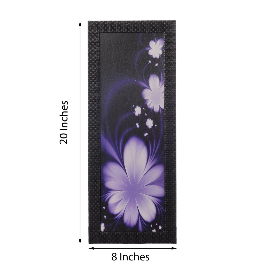 Floral Satin Matt Texture UV Art Painting Kafalo