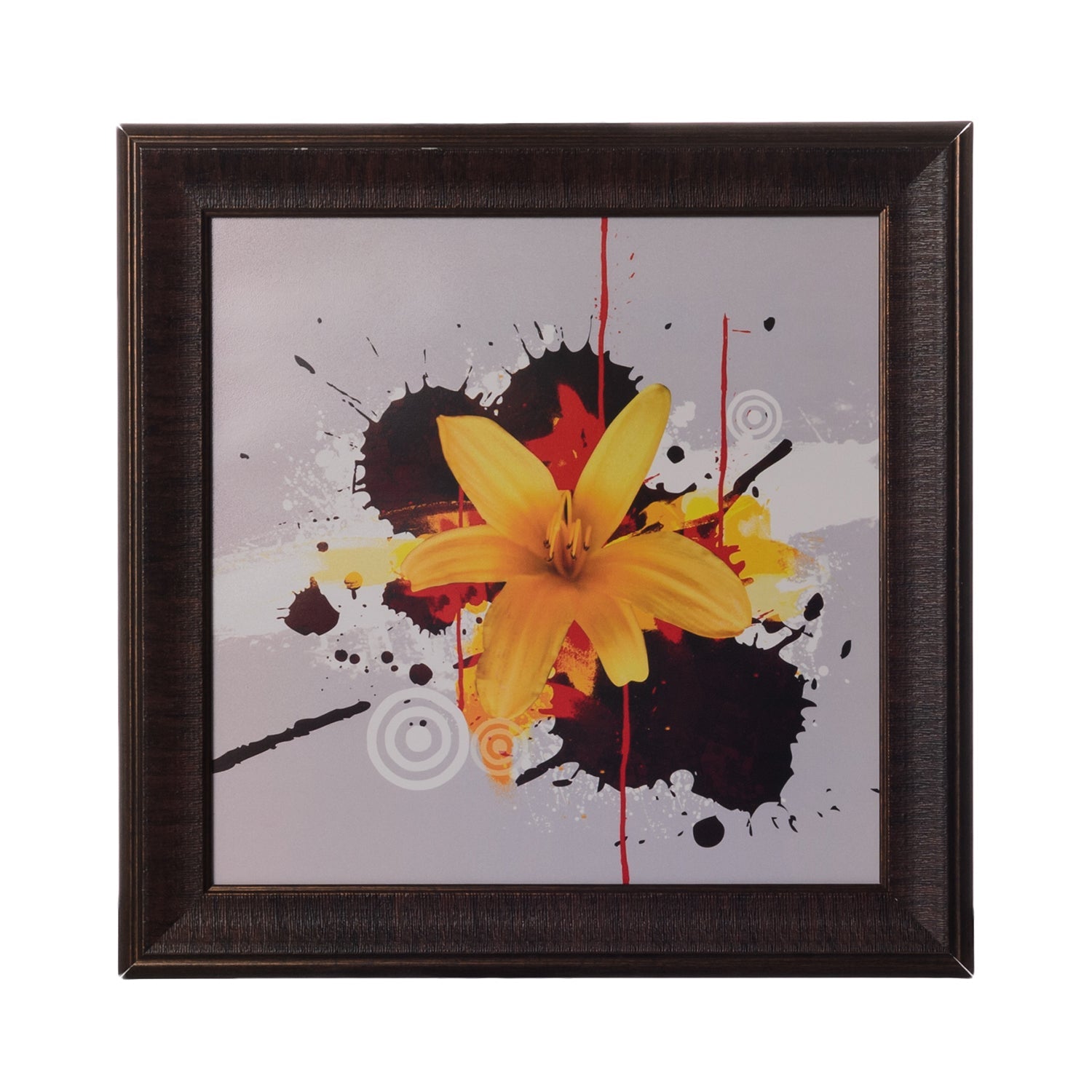 Floral Satin Matt Texture UV Art Painting Kafalo