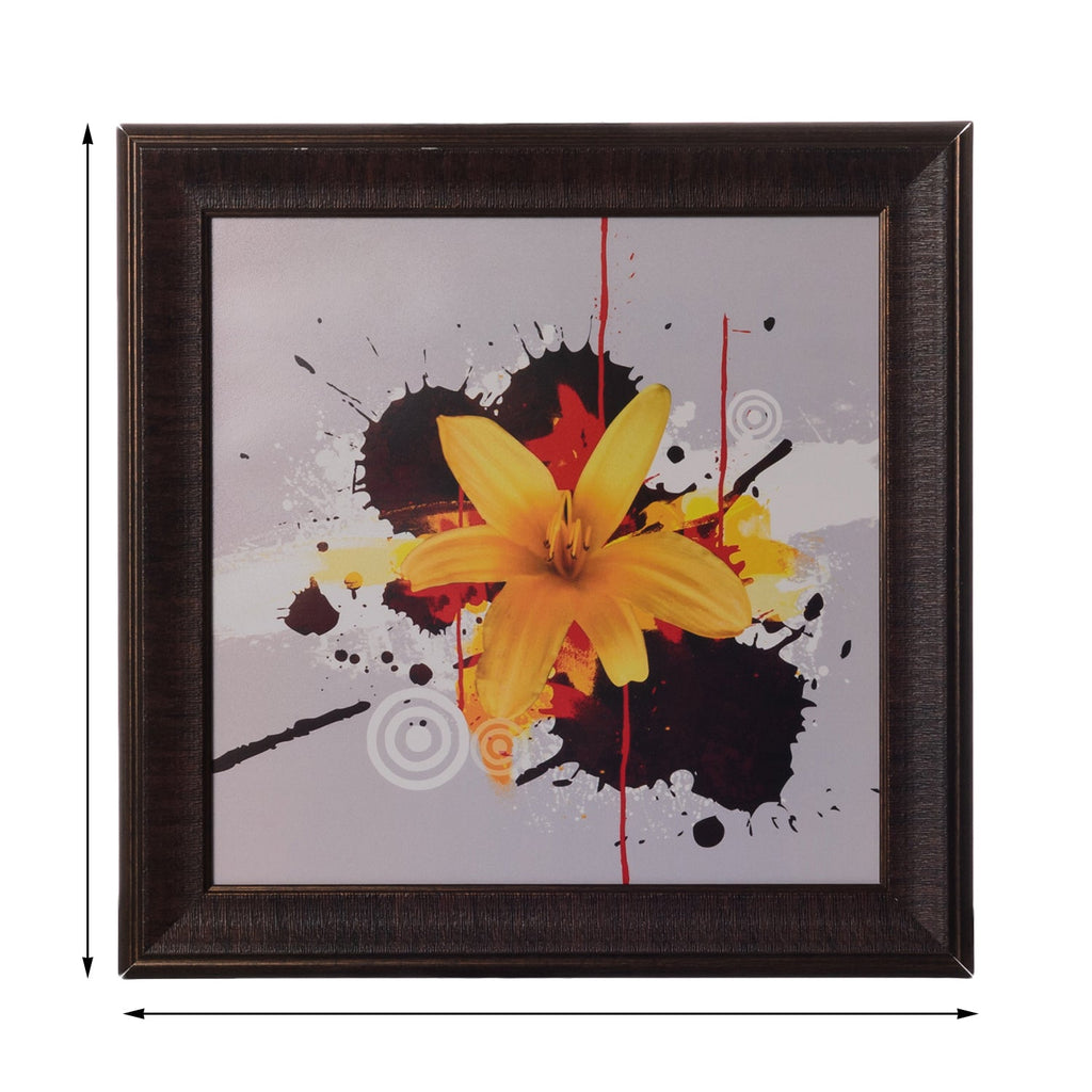 Floral Satin Matt Texture UV Art Painting Kafalo