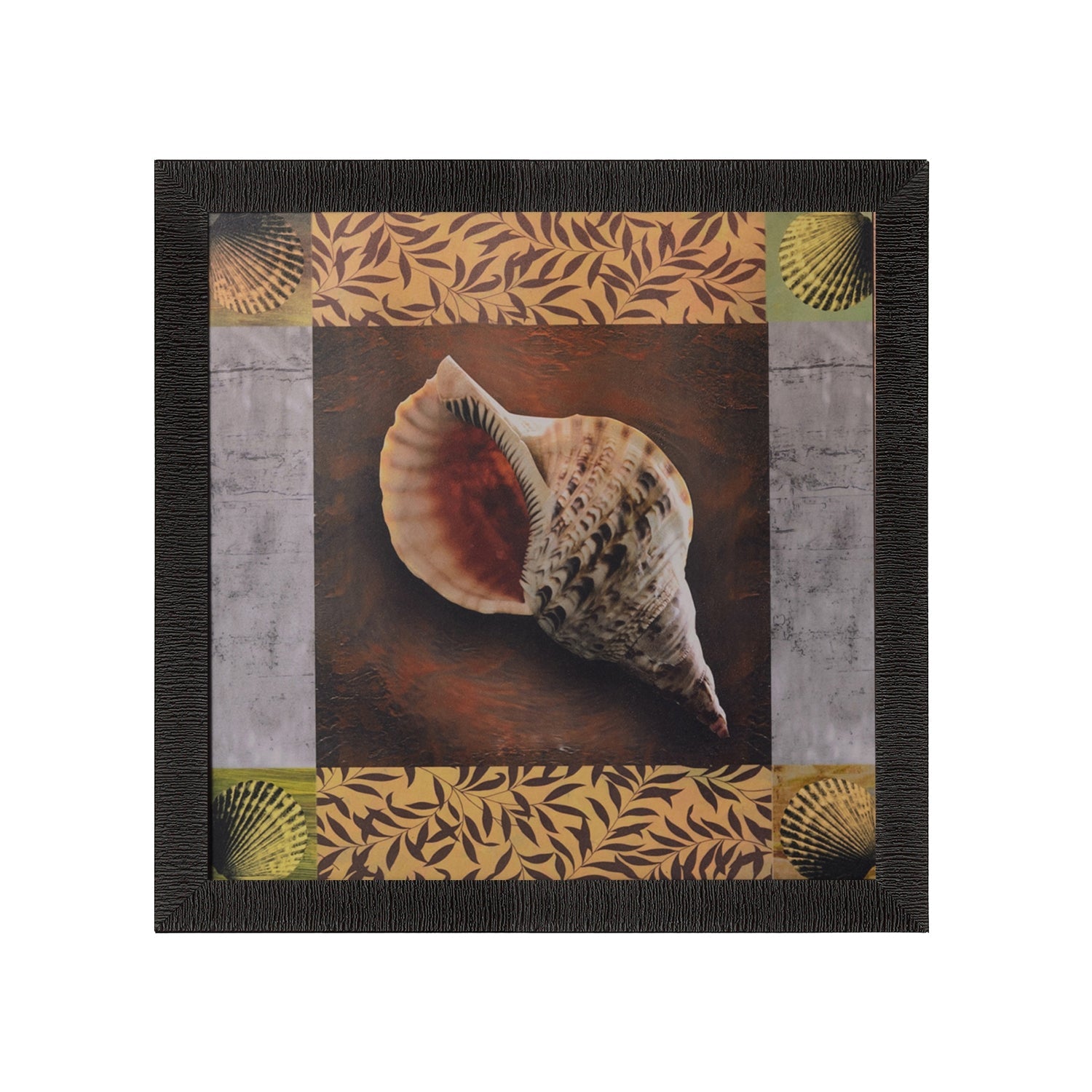 Abstract Shell Satin Matt Texture UV Art Painting Kafalo