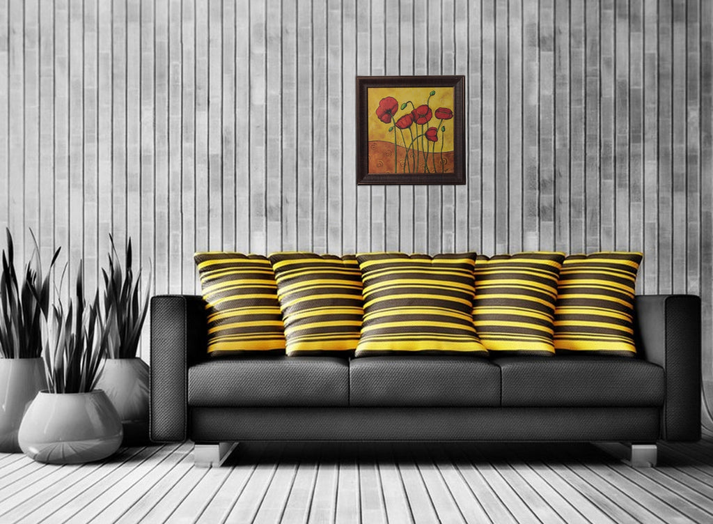 Floral Satin Matt Texture UV Art Painting Kafalo