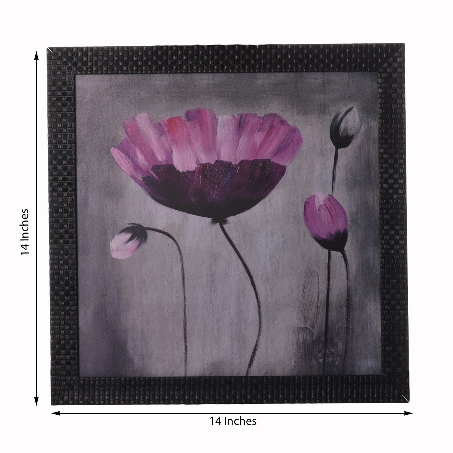 Floral Satin Matt Texture UV Art Painting Kafalo