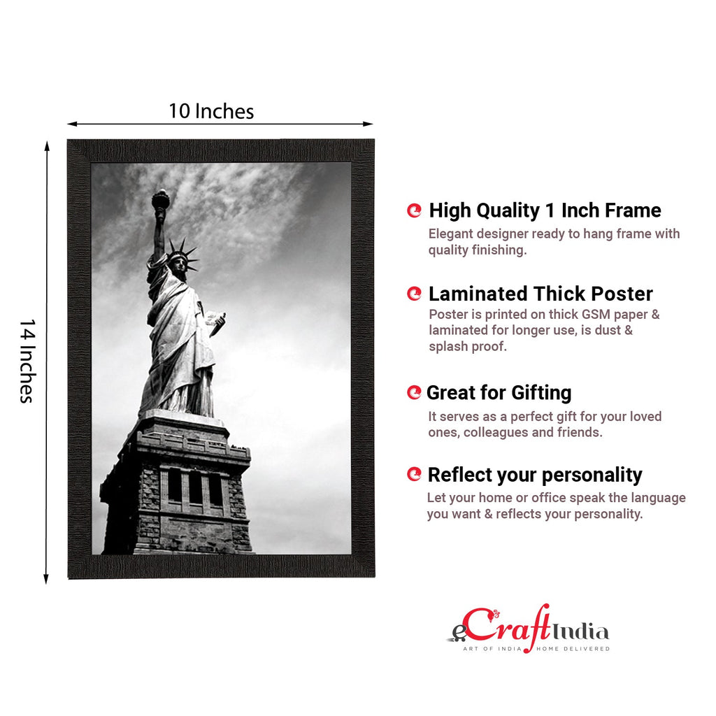 Statue of Liberty Satin Matt Texture UV Art Painting