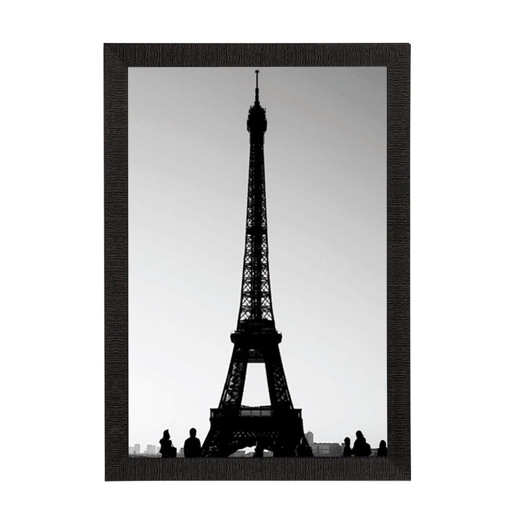 Eiffel Tower Satin Matt Texture UV Art Painting