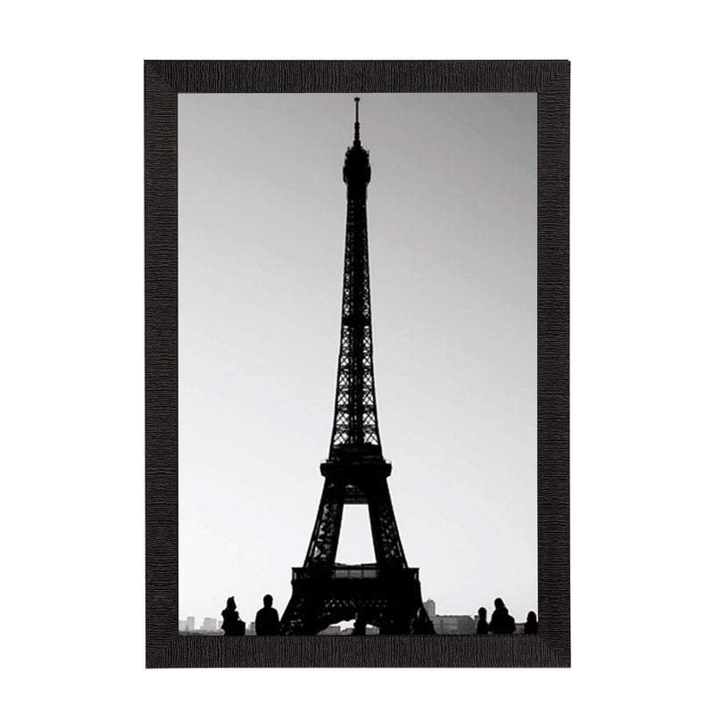 Eiffel Tower Satin Matt Texture UV Art Painting