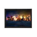 Seven Running Horses Painting Digital Printed Animal Wall Art Kafalo