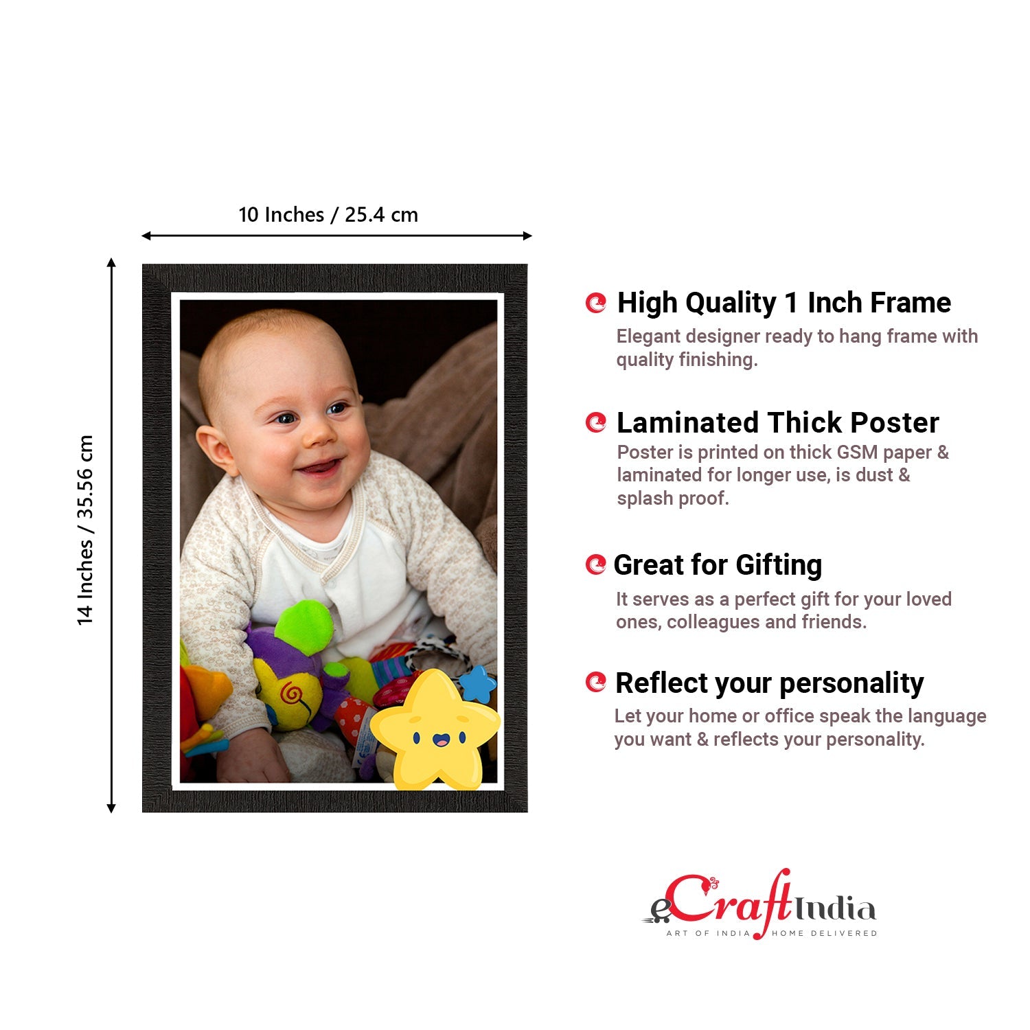Cute Baby Painting Digital Printed Wall Art Kafalo