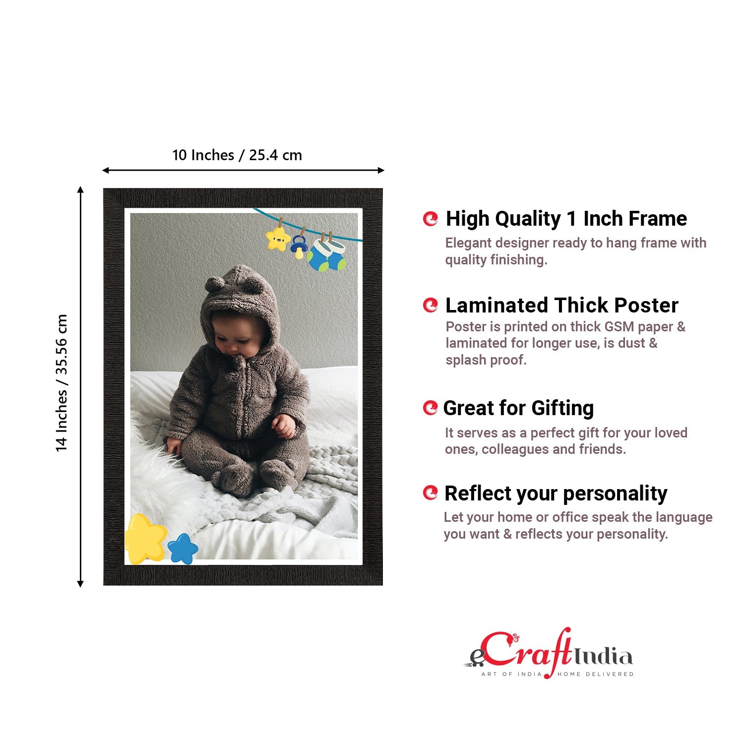 Cute Baby Painting Digital Printed Wall Art Kafalo