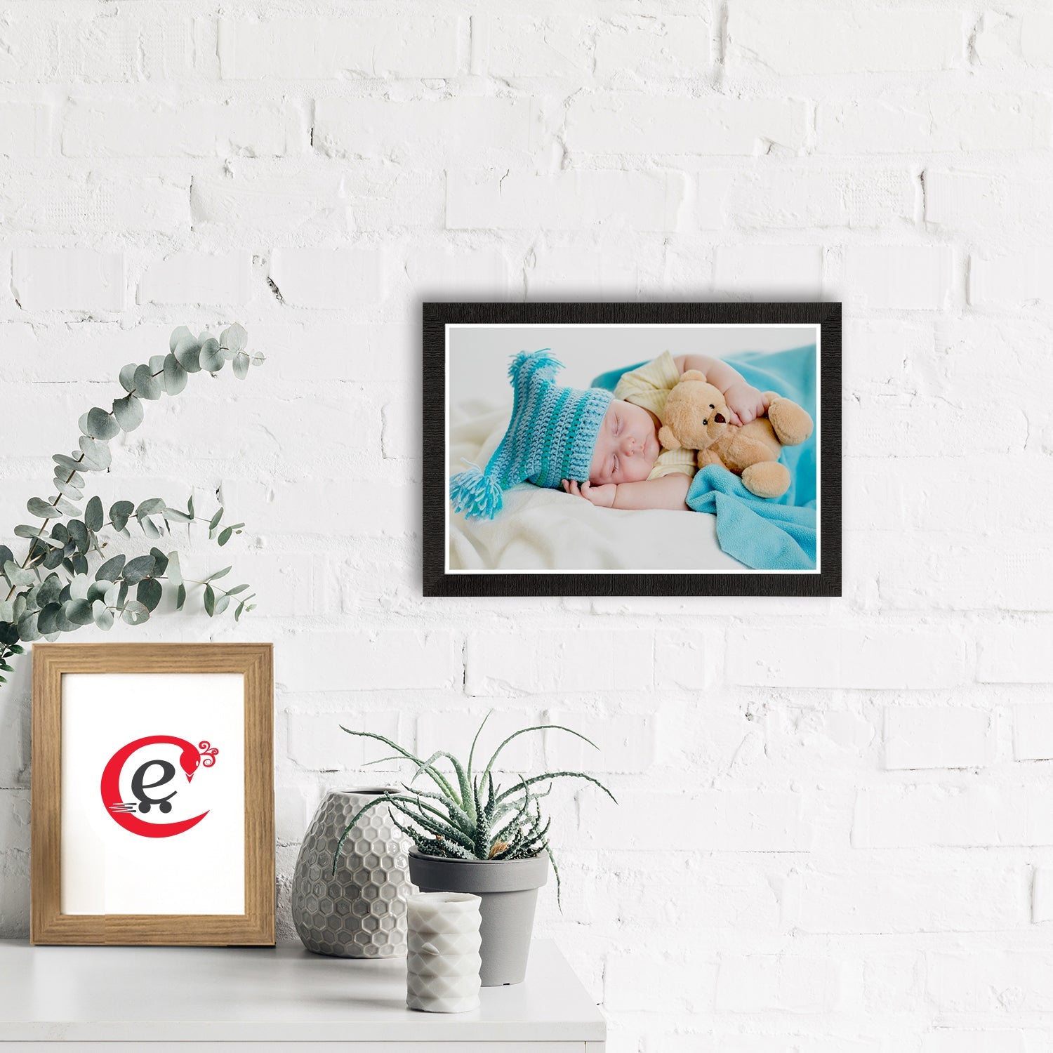 Cute Baby Painting Digital Printed Wall Art Kafalo