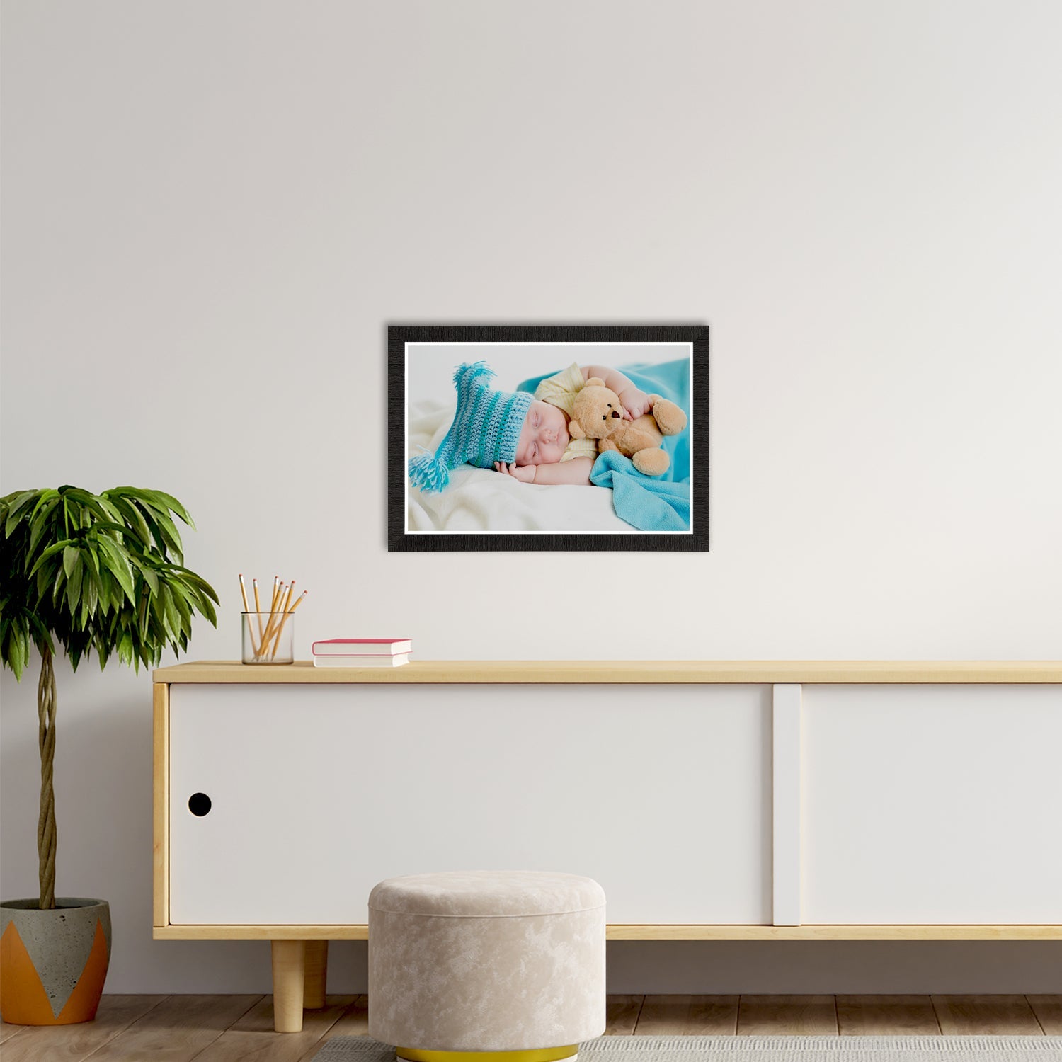 Cute Baby Painting Digital Printed Wall Art Kafalo
