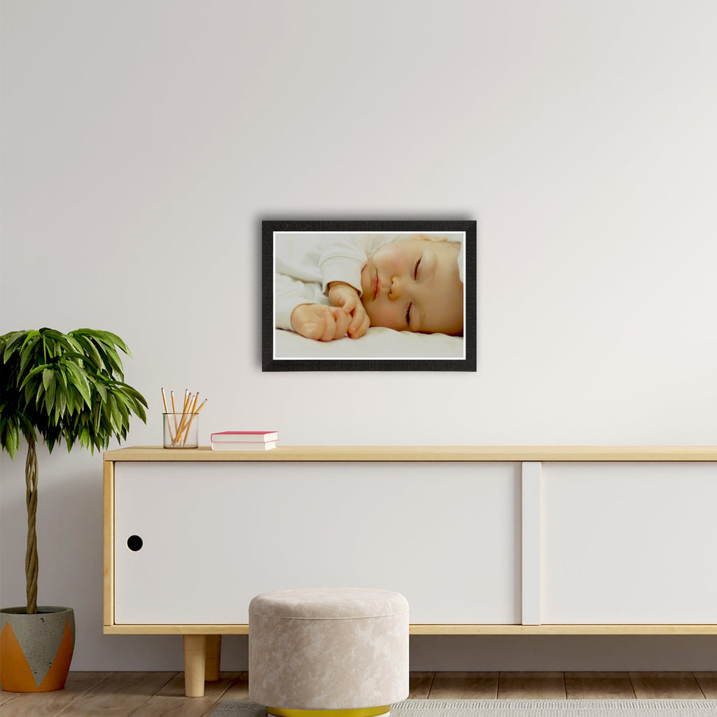 Cute Sleeping Baby Painting Digital Printed Wall Art Kafalo