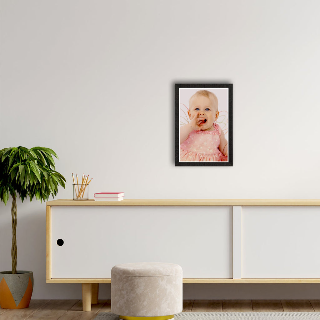 Cute Laughing Baby Painting Digital Printed Wall Art Kafalo