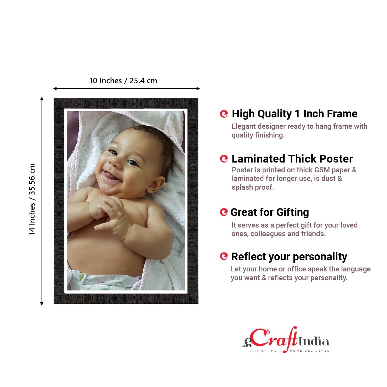 Cute Laughing Baby Painting Digital Printed Wall Art Kafalo