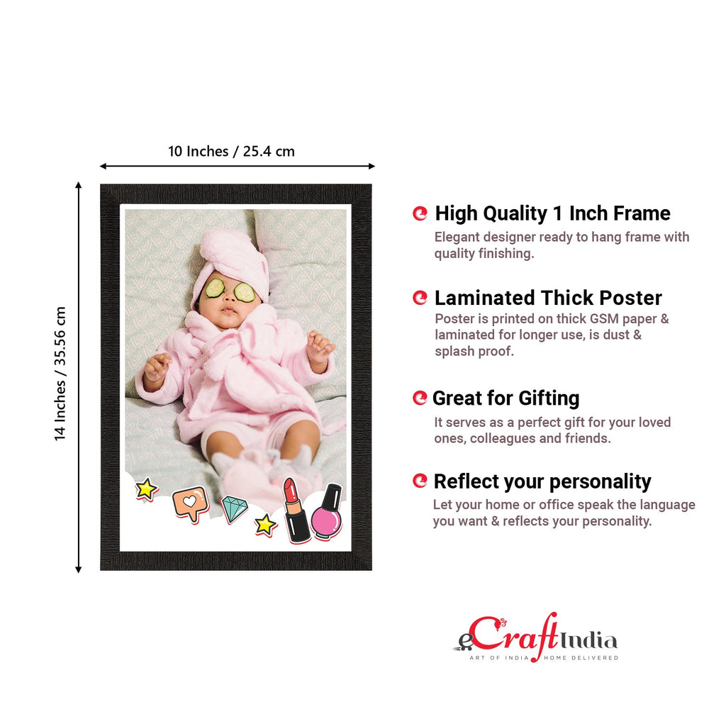 Cute Baby Painting Digital Printed Wall Art Kafalo