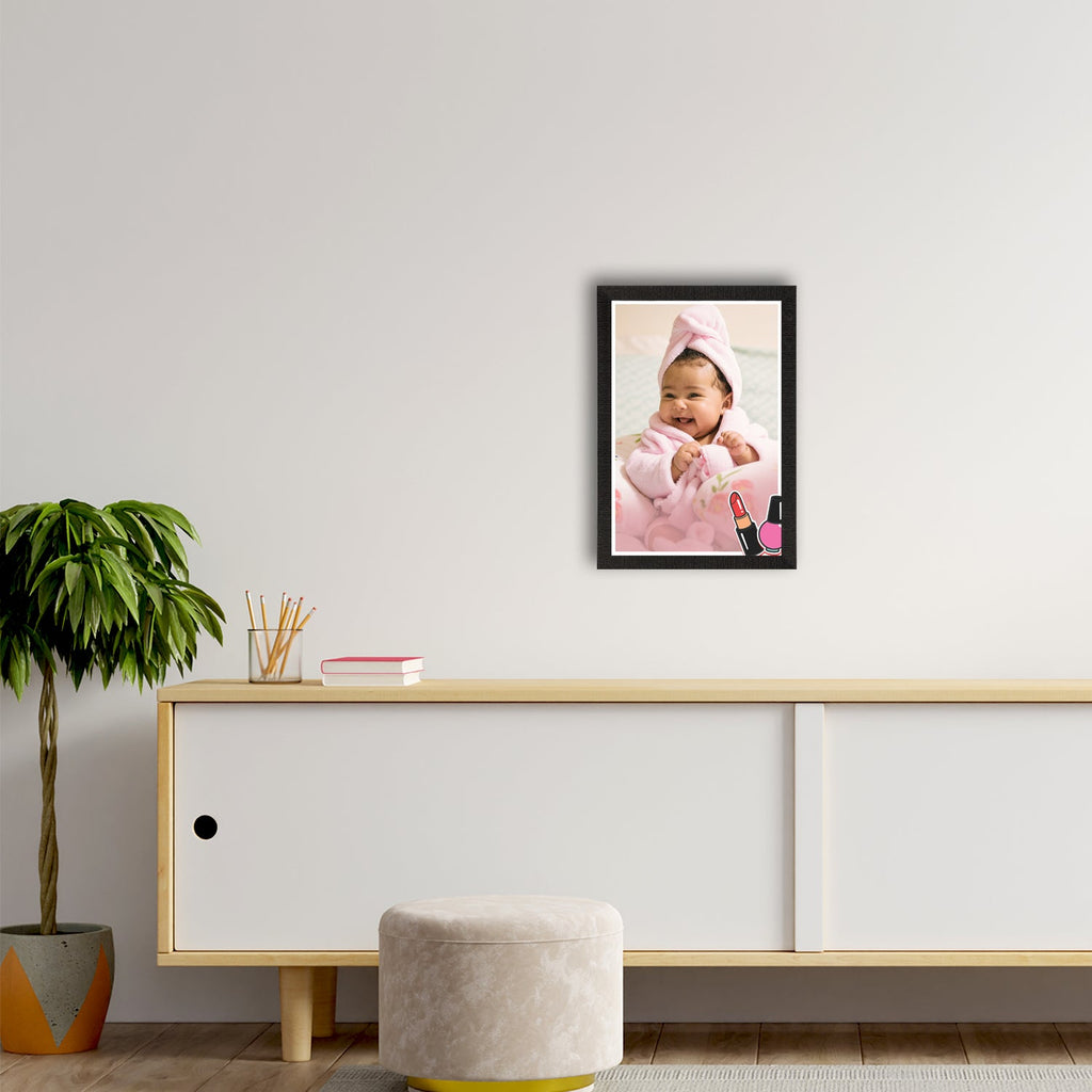 Cute Baby Painting Digital Printed Wall Art Kafalo