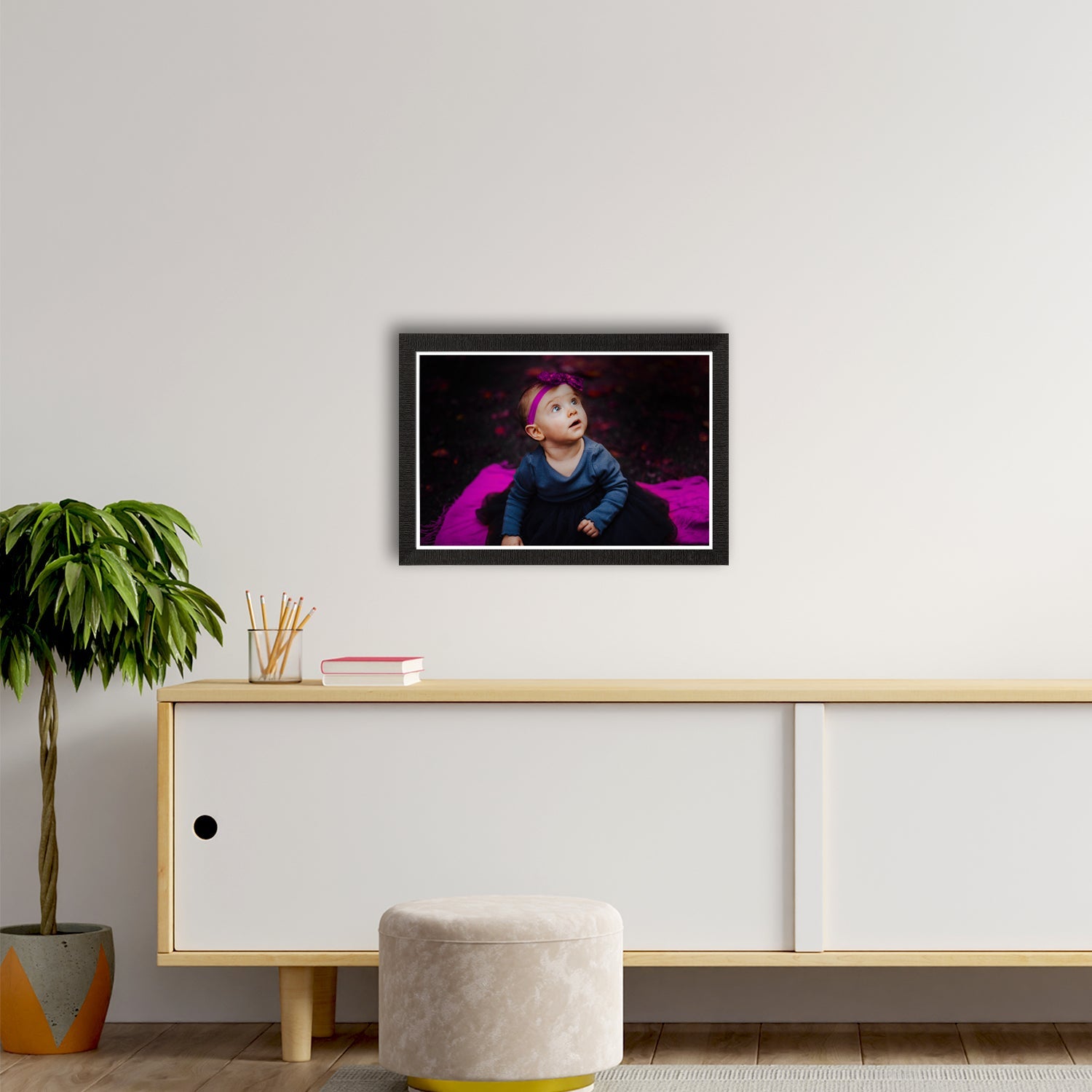 Cute Baby Painting Digital Printed Wall Art Kafalo