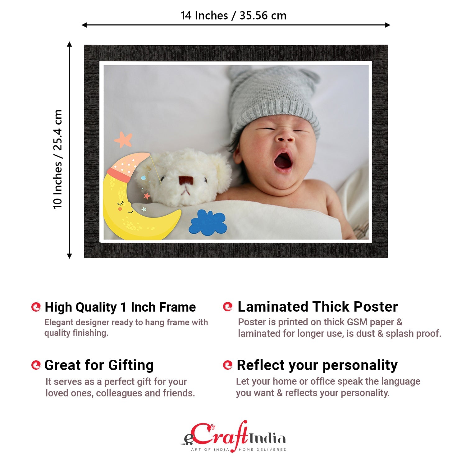 Cute Baby Painting Digital Printed Wall Art Kafalo