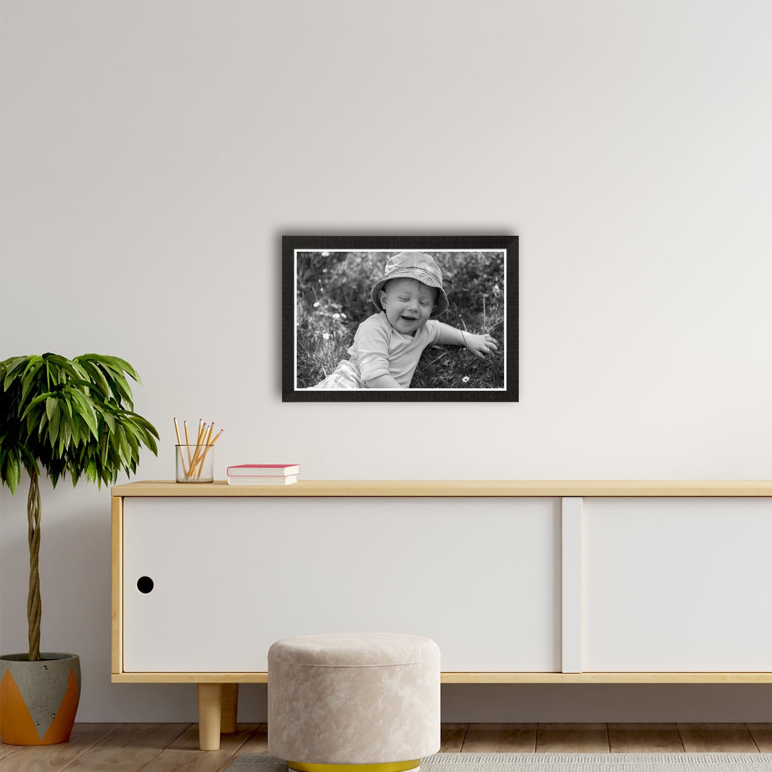 Cute Baby Painting Digital Printed Wall Art Kafalo