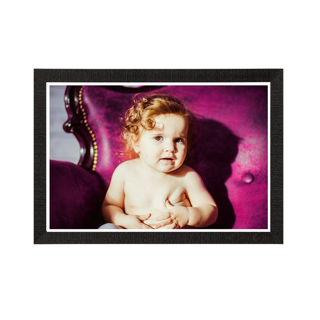 Cute Baby Painting Digital Printed Wall Art Kafalo