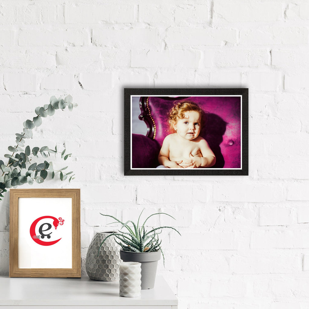 Cute Baby Painting Digital Printed Wall Art Kafalo