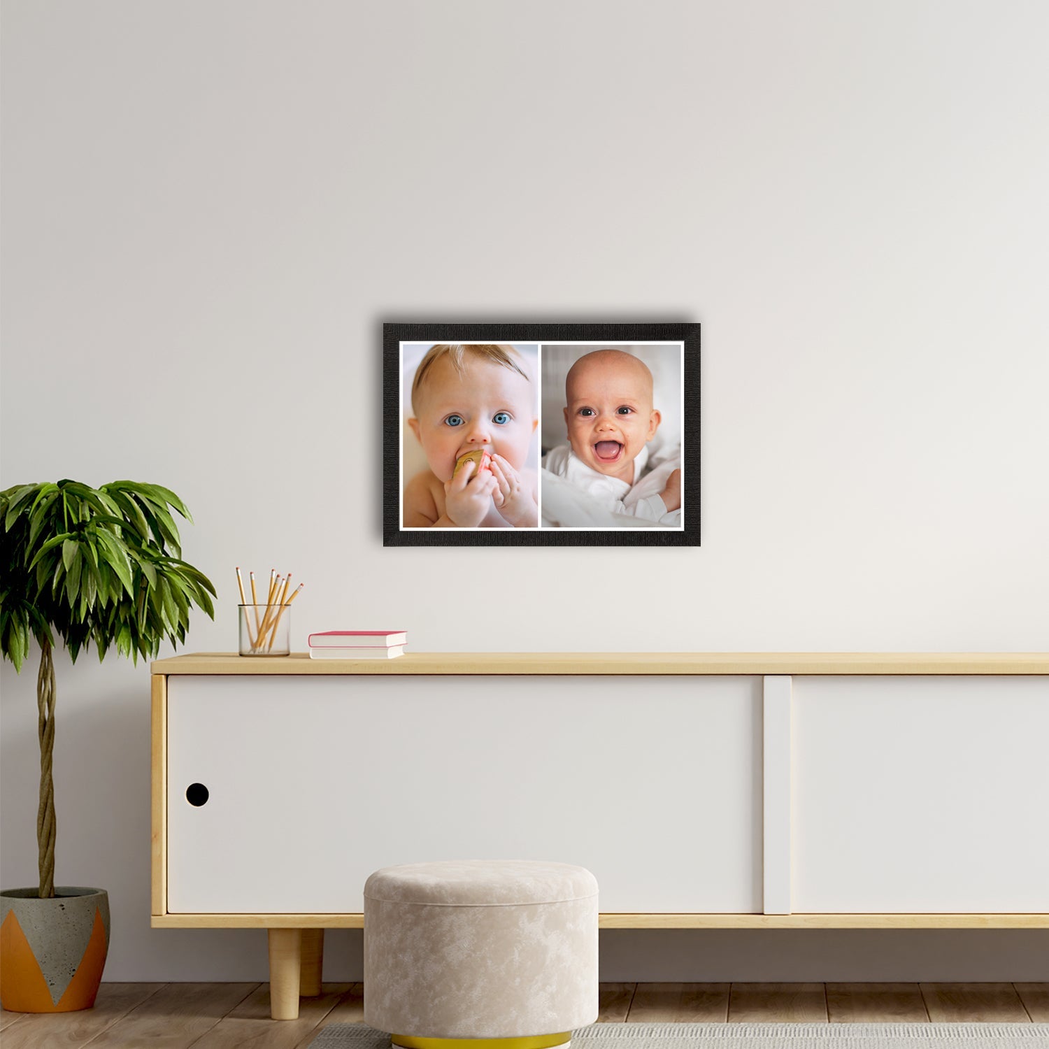 Cute Baby Painting Digital Printed Wall Art Kafalo